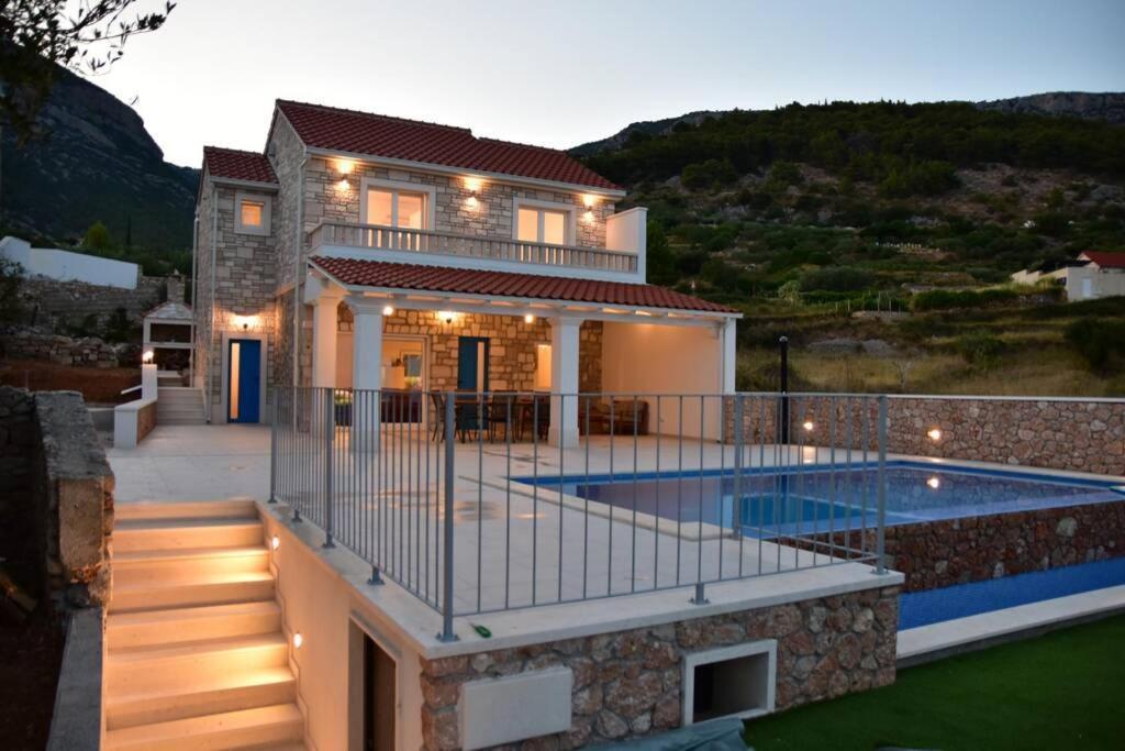 Villa Katarina - Infinity Pool With Amazing View Bol Dış mekan fotoğraf